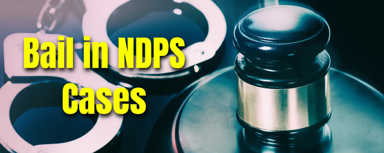 Bail in NDPS Cases